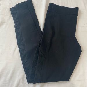 Express lace side leggings